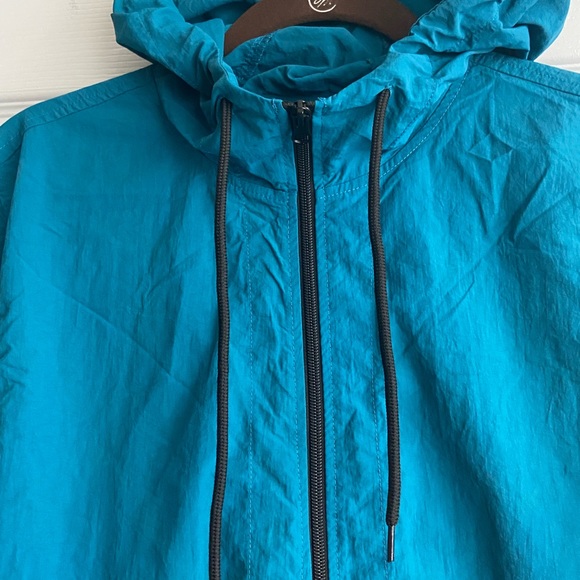 Windbreaker Jacket Size XS Anorak Half Zip Color block - Picture 2 of 12